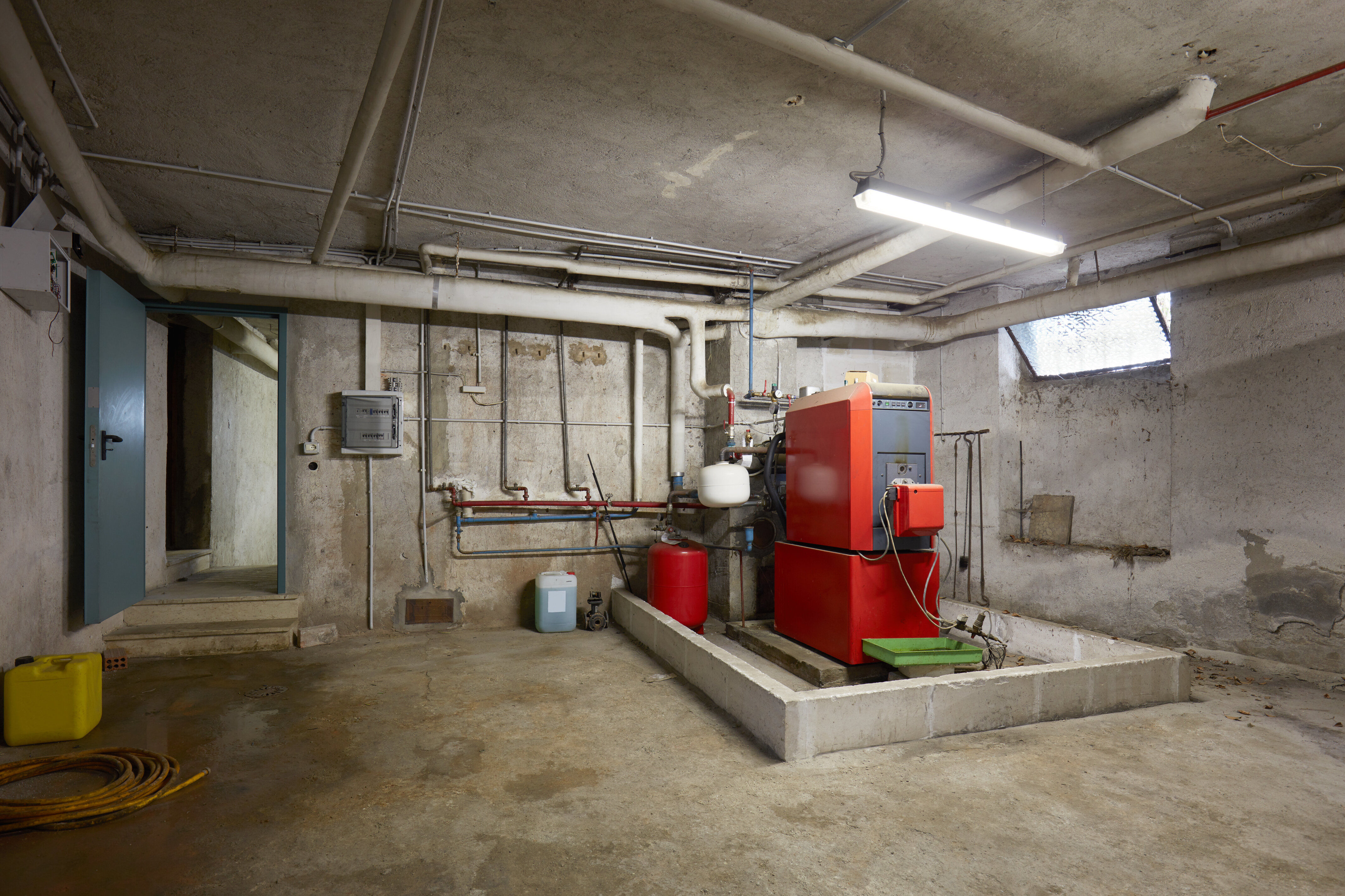 boiler in basement